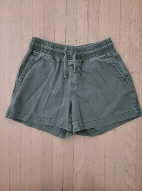 GAP girls's Drawstring Casual Shorts - Olive